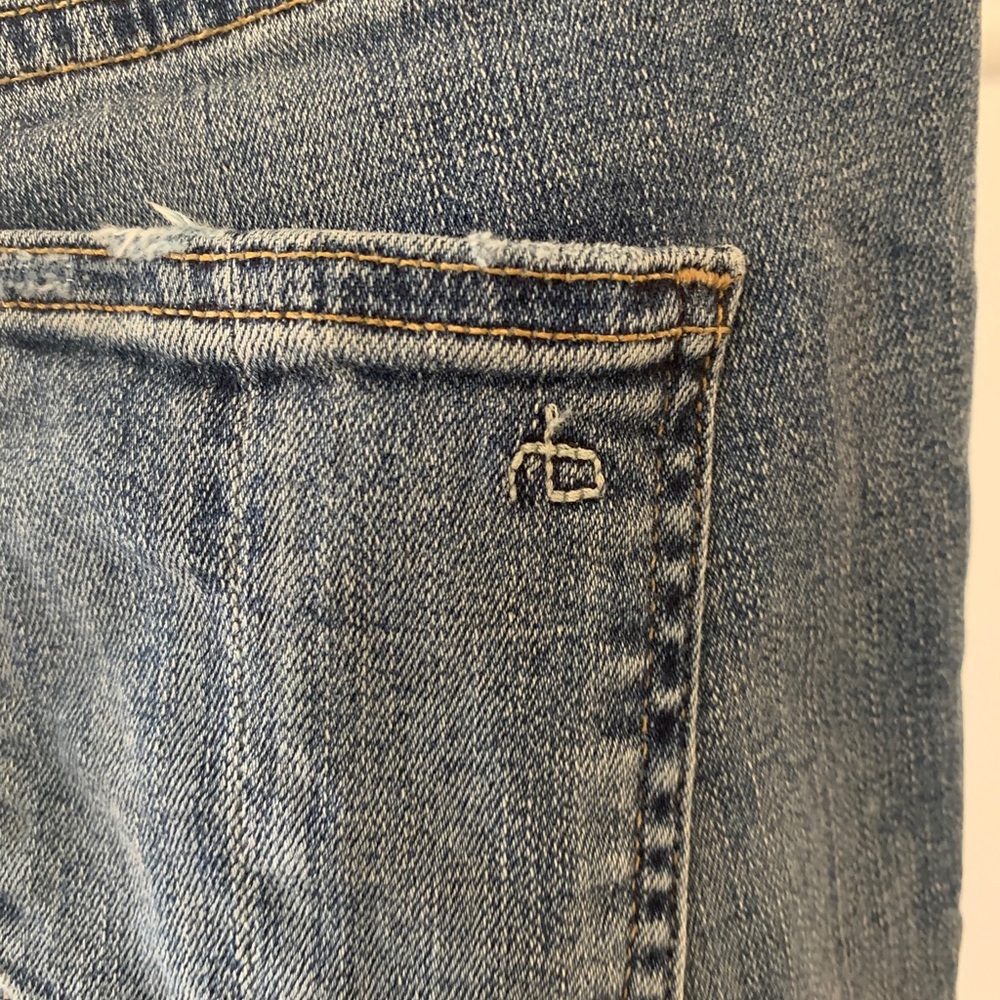 Rag & Bone 10" Skinny Jeans in Ward Wash - Picture 2 of 8